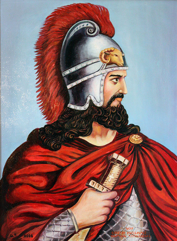 Vartan Mamikonian in Battle of Avarayr