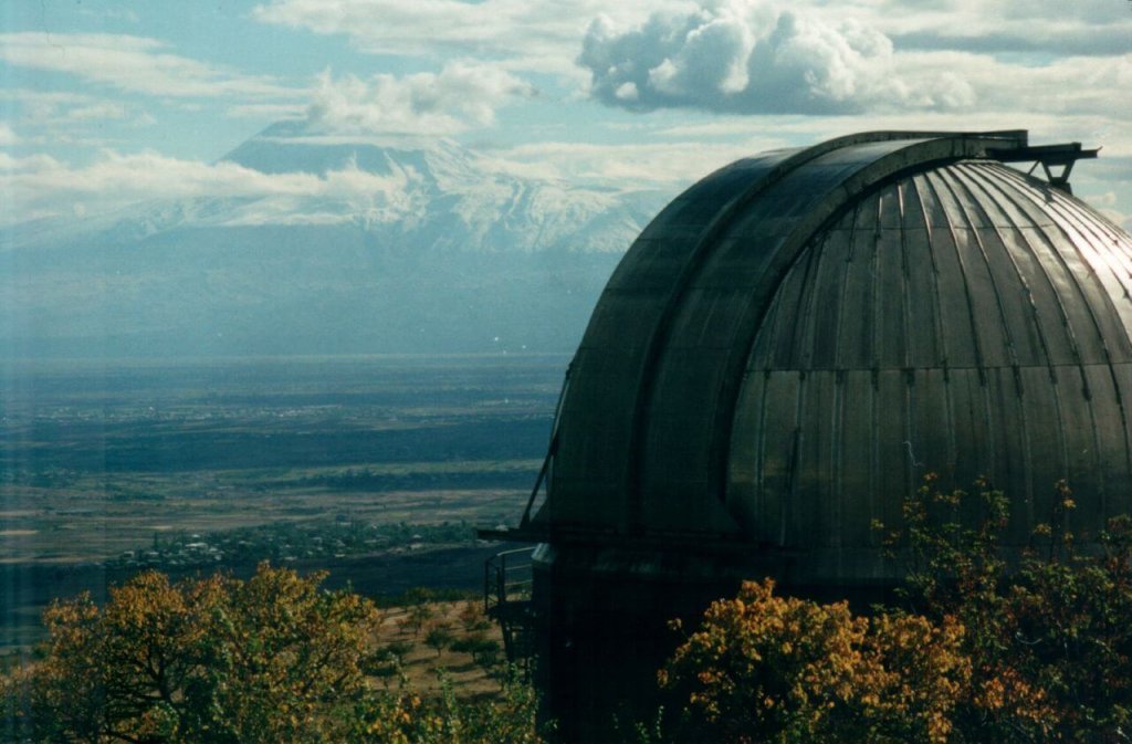 Byurakan Observatory in Armenia, founded by Viktor Hambartsumyan